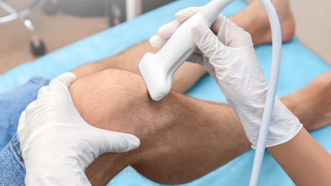 膝盖超声波治疗