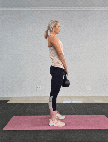 壶铃罗马尼亚硬拉