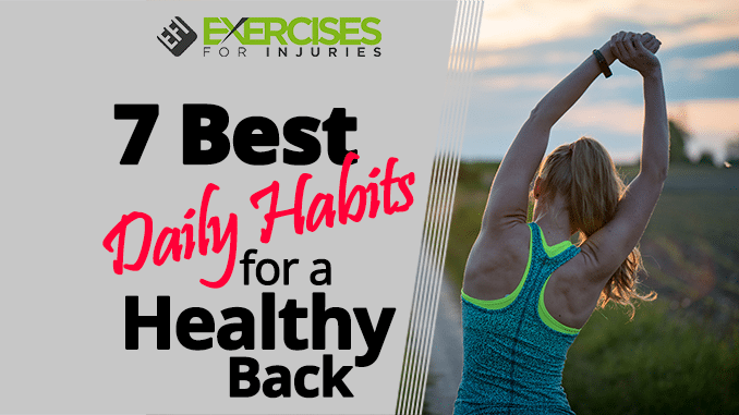 健康背部每日习惯