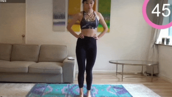 每天练习“抬腿