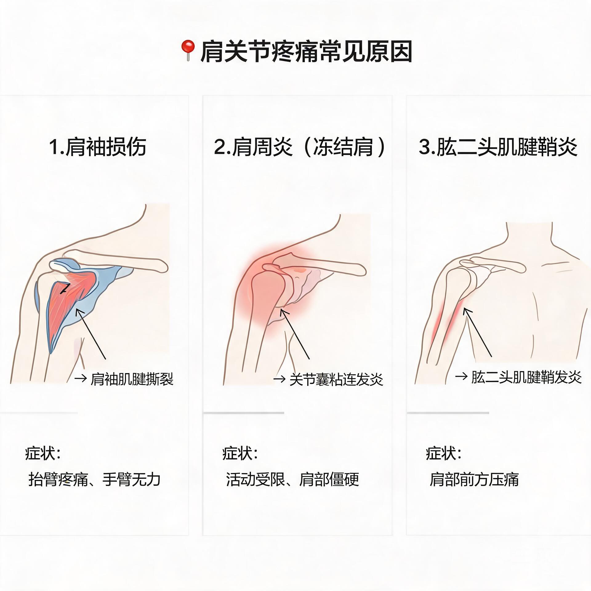 肩关节疼痛原因